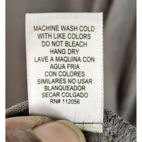 Zenana Premium Women's Size Large Grey Tunic Flare Midi Pockets - Picture 6 of 9